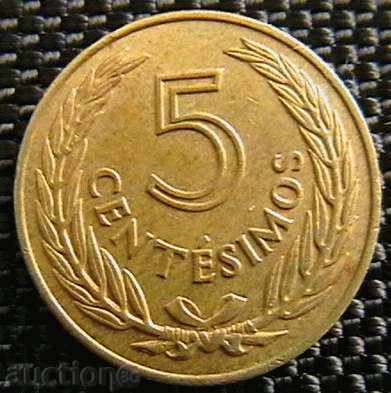 5 cent. 1960, Uruguay