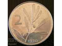 2 lire 1970, Italia