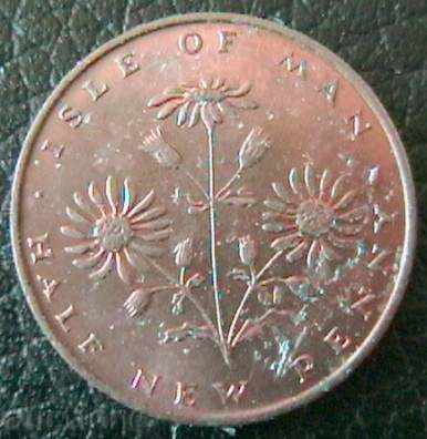 1/2 penny 1971, Isle of Man