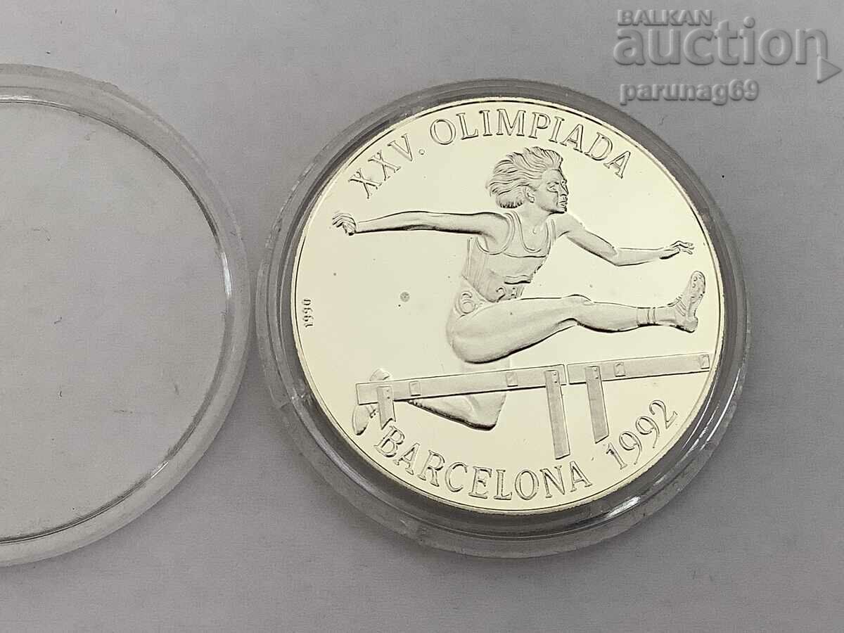 Cuba 10 pesos 1990 - Silver 0.925