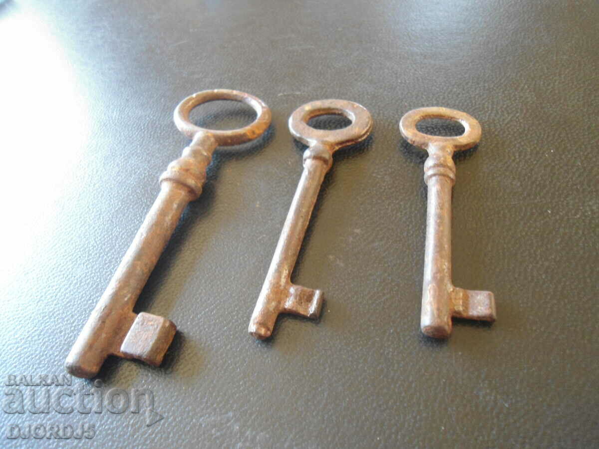 Παλιά πλαστά κλειδιά με τιμή 5.00 BGN | € 2.56