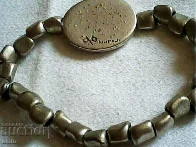 Beautiful silver-plated bracelet with price 15.00 BGN | € 7.67 Beautiful silver-plated bracelet with price 15.00 BGN | € 7.67