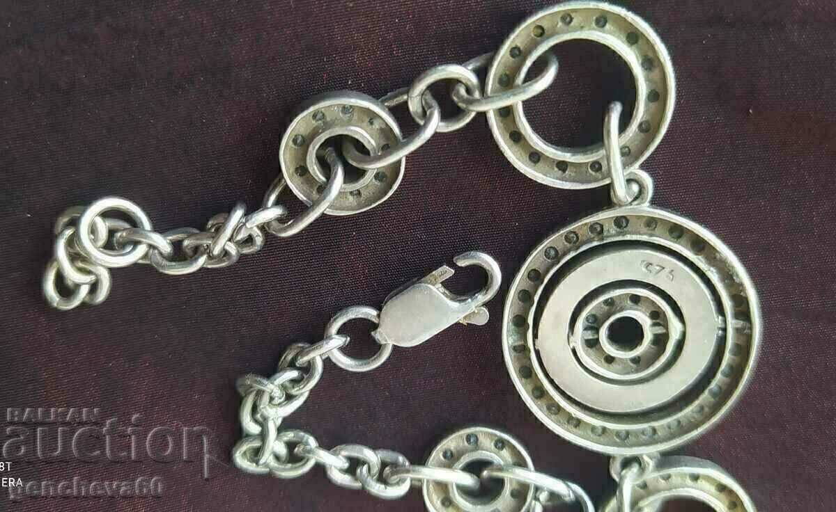 Delivery of Bulgari branded silver bracelet 20g