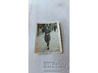 Photo Sofia A young girl on a walk 1942