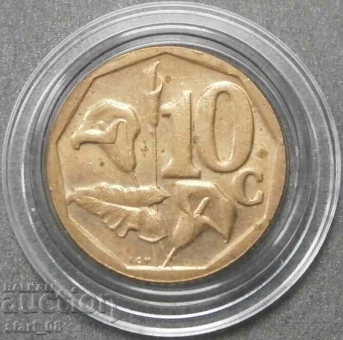 Южна Африка 10 цента 2003