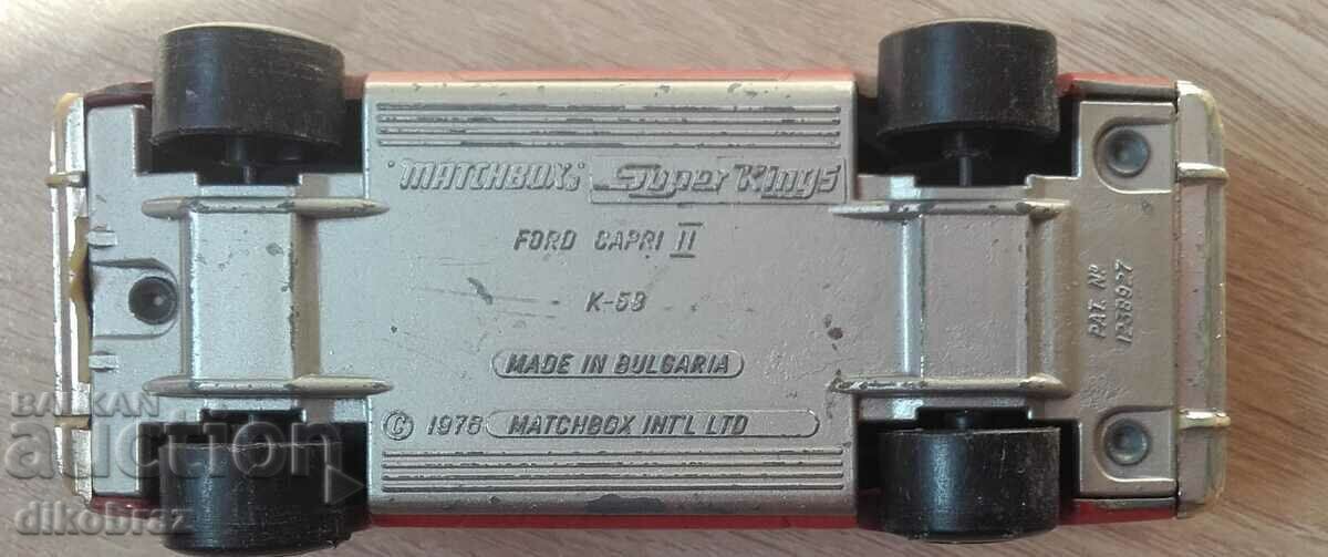 Ford / Ford Capri II - Matchbox - Bulgaria - 7 Ford / Ford Capri II - Matchbox - Bulgaria - 7