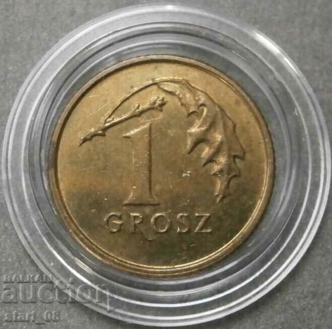 Полша 1 грош 2011