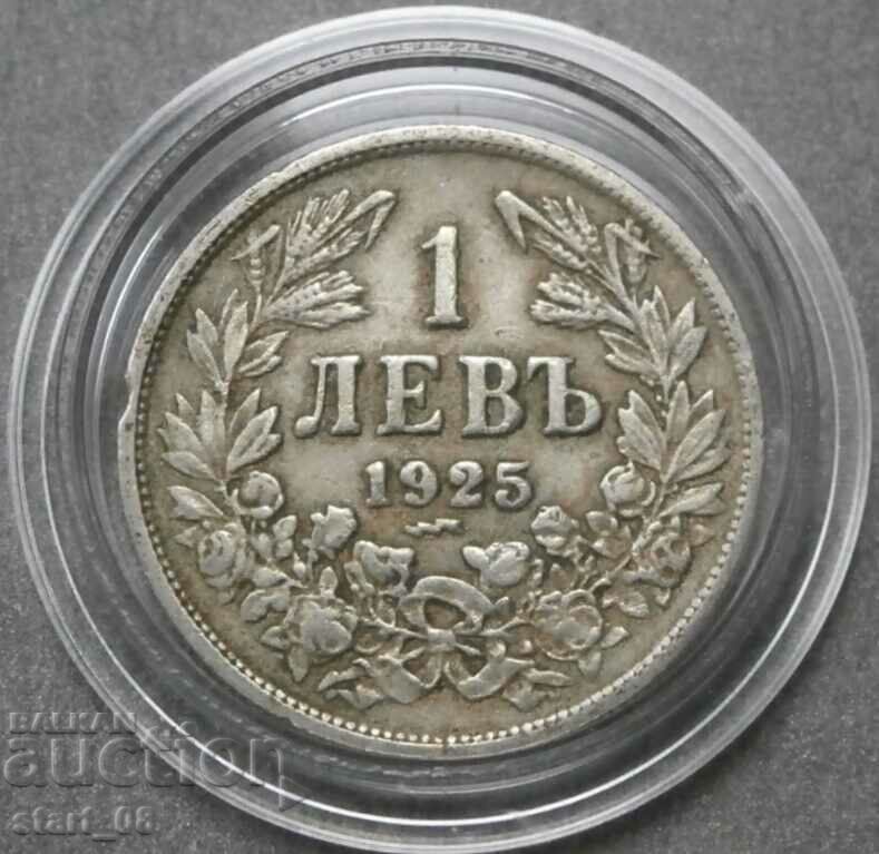 Bulgaria 1 lev 1925 cu ~