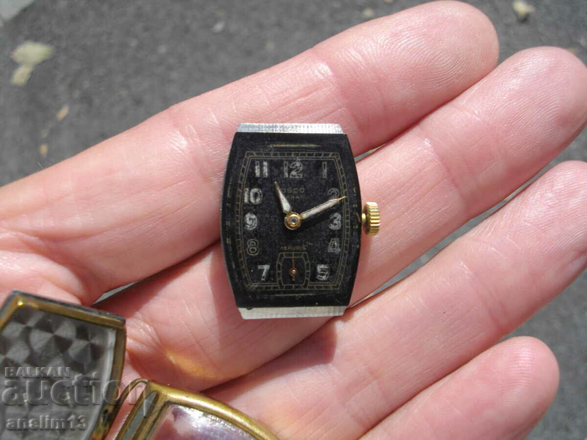 COLLECTIBLE OSCO PARAT ART DECO GOLD WATCH - 6 COLLECTIBLE OSCO PARAT ART DECO GOLD WATCH - 6