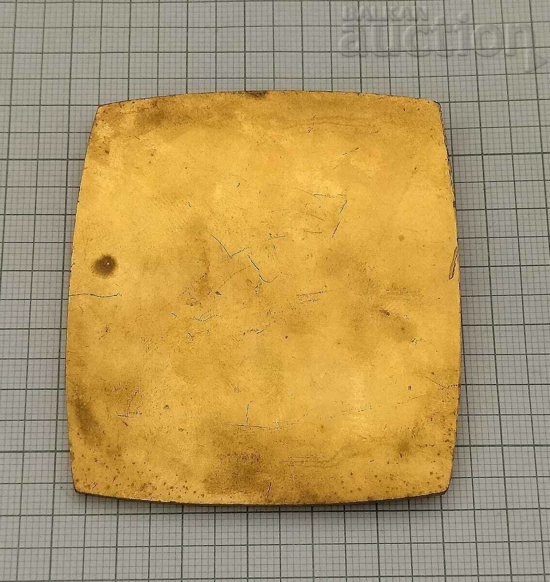 DIKO ILIEV DANUBE CHOIR WALNUT MEDAL PLAQUE 1984 with price 36.00 BGN | € 18.41 DIKO ILIEV DANUBE CHOIR WALNUT MEDAL PLAQUE 1984 with price 36.00 BGN | € 18.41