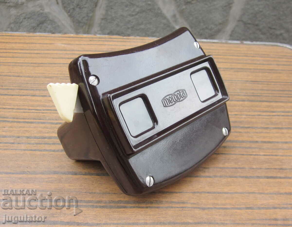 meoscop meopta old bakelite stereoscope device apparatus - 5