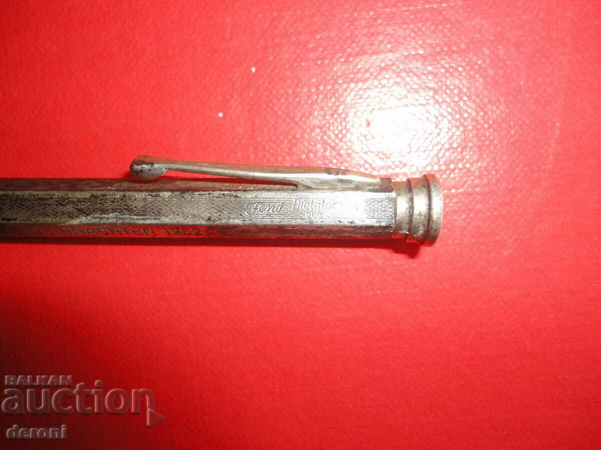 Unique silver pencil Fend Dictator pen with price 220.20 BGN | € 112.59 Unique silver pencil Fend Dictator pen with price 220.20 BGN | € 112.59