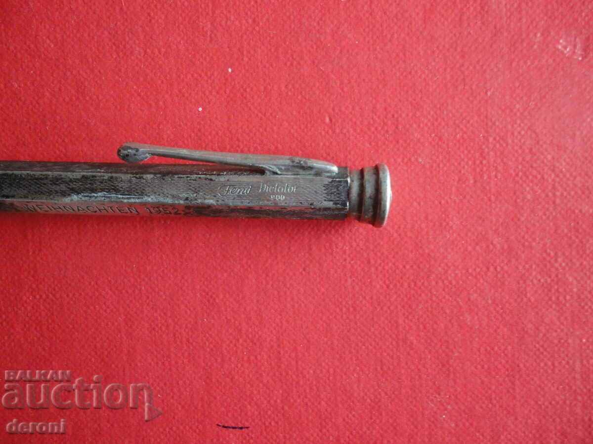 Auction Unique silver pencil Fend Dictator pen Auction Unique silver pencil Fend Dictator pen