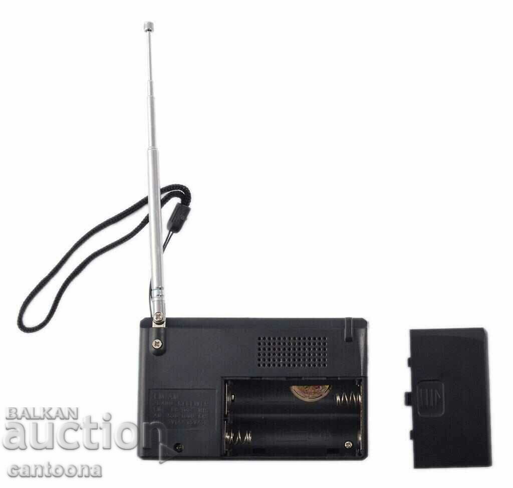 Auction  DA119 AM/FM mini radio, built-in speaker