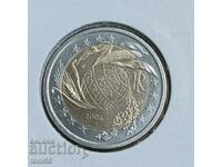 Италия  2 евро 2004 - ФАО