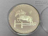 South Korea 10000 Won 1988 - Silver 0.925 Equestrian