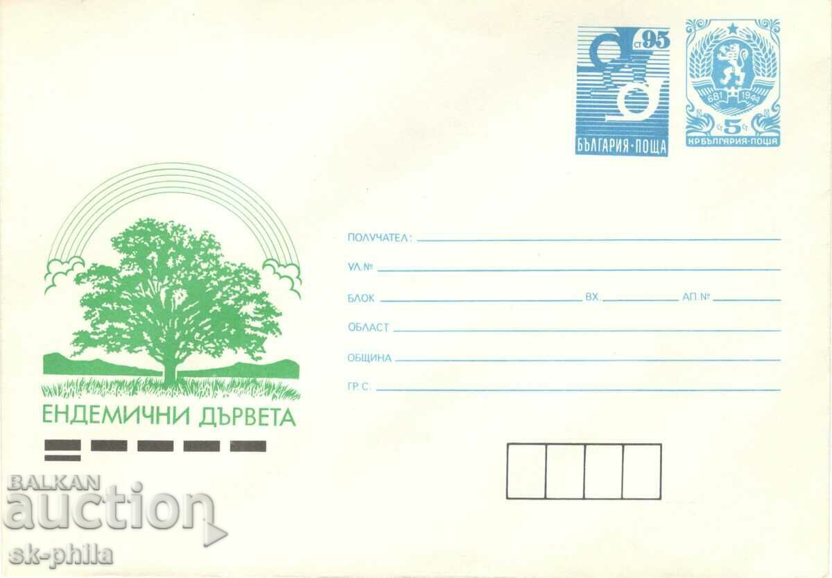 Mailing envelope - Endemic trees
