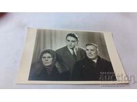 Photo Sofia Two men and a woman 1949