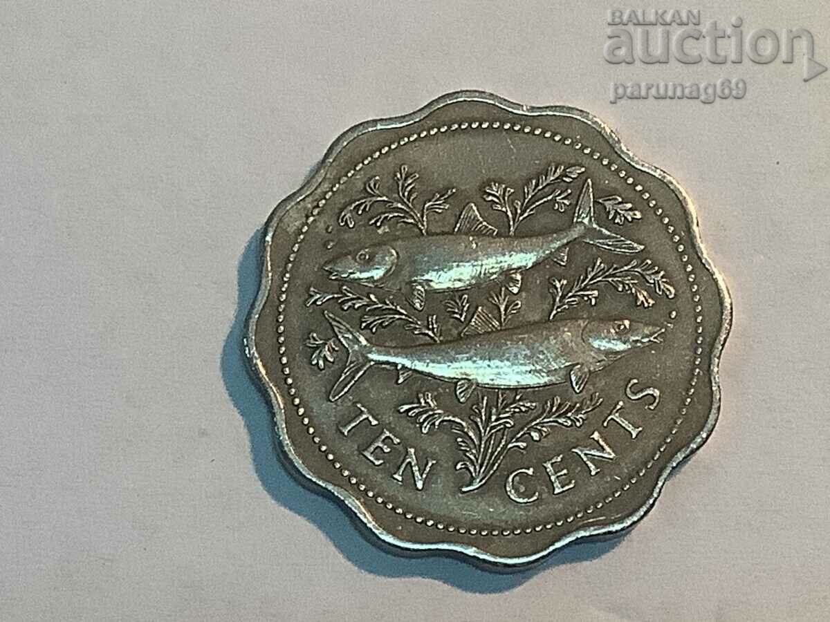 Μπαχάμες 10 σεντς 1975
