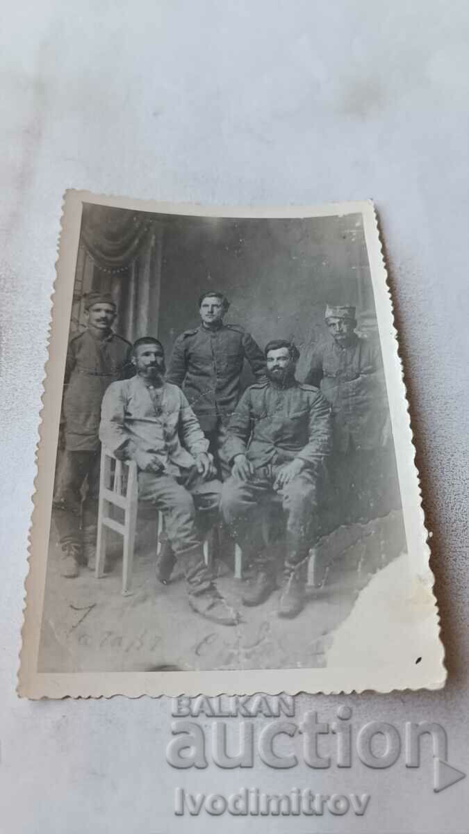 Снимка Чачак Група пленници 1918 - 1920