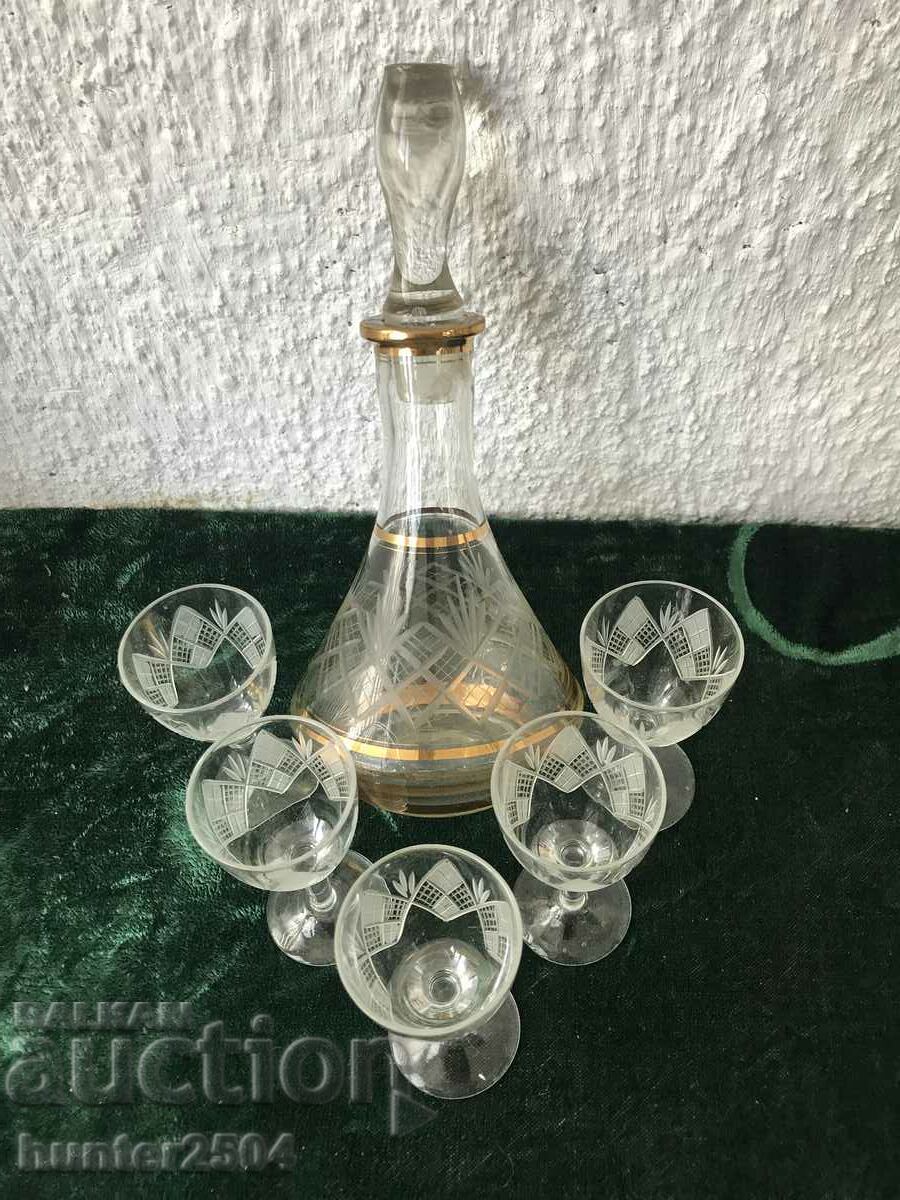 Cups and bottles - engraved
