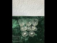 Cups-11/5 cm, finely engraved-5 pcs.