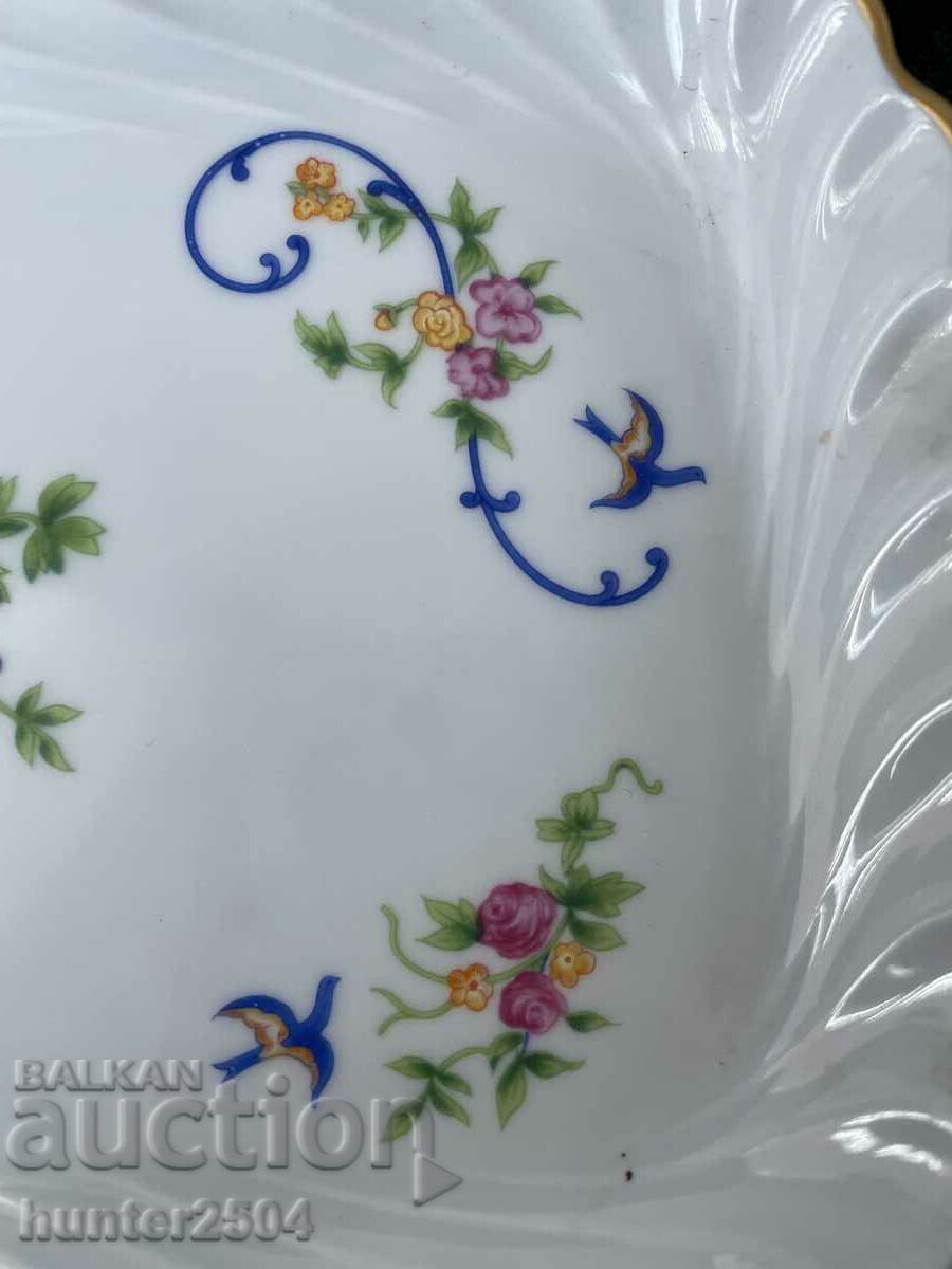 Auction Plate, plate, 21/13 cm, Limoges, France Auction Plate, plate, 21/13 cm, Limoges, France