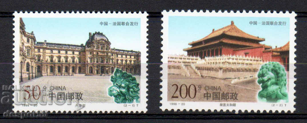 1998. Κίνα. Αρχαία ανάκτορα.