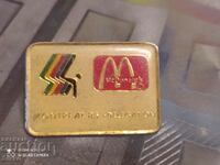 McDonalds badge
