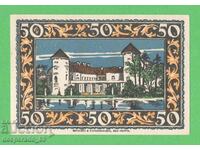 (¯`'•.¸NOTGELD (Orașul Rheinsberg) UNC -50 pfennig¸.•'´¯)