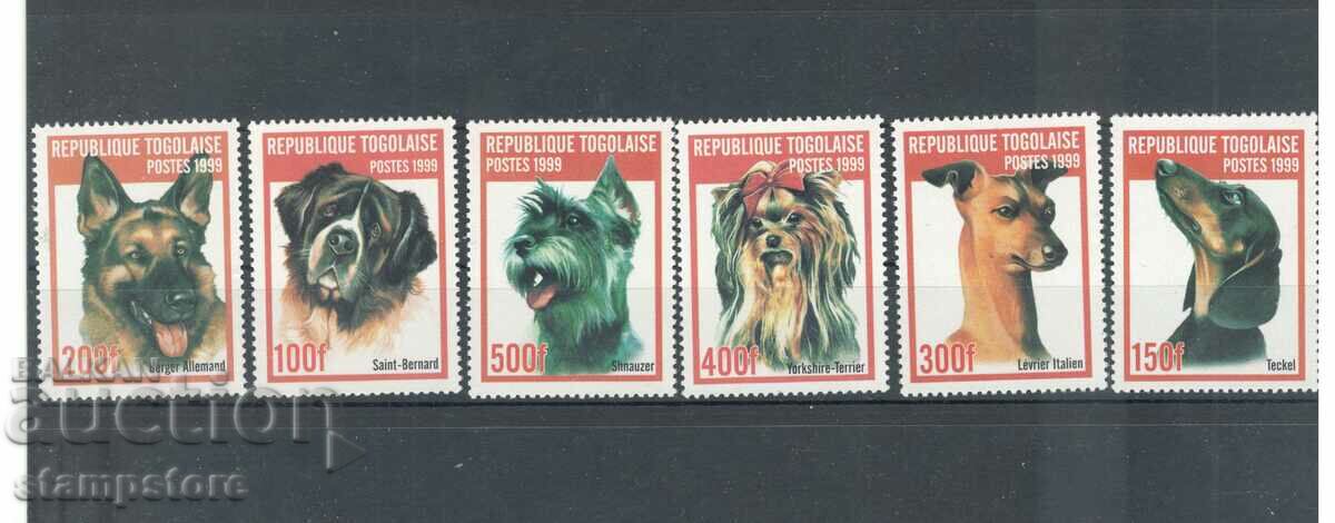 Republica Togo - serie de câini