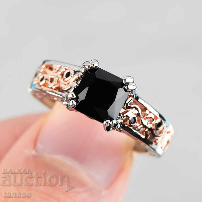 Delivery of Ring with black zircon Delivery of Ring with black zircon