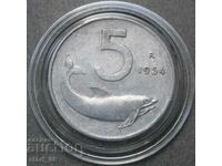5 λίρες 1954