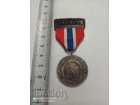 Norwegian Silver Medal with mark