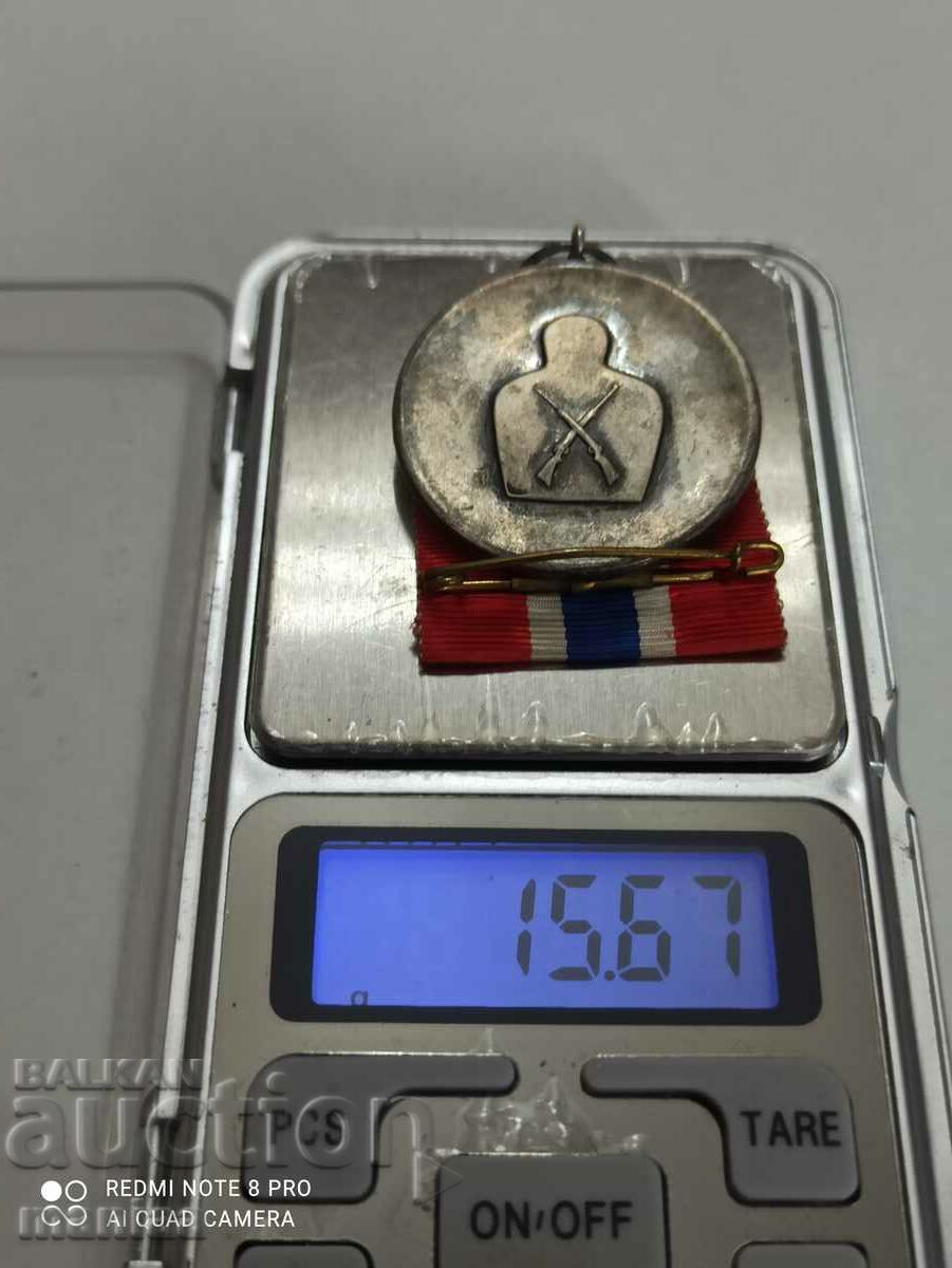 Norwegian Silver Medal with mark - 5 Norwegian Silver Medal with mark - 5