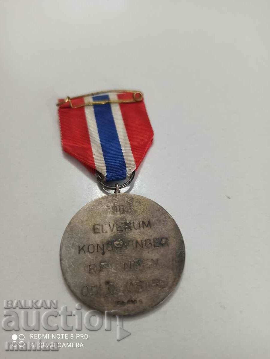 Norwegian Silver Medal with mark - 7 Norwegian Silver Medal with mark - 7