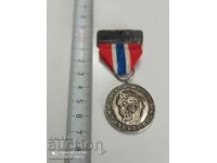 Норвежки Сребърен медал с маркировка