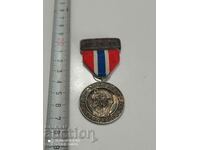 Medalia de argint norvegiană cu marcaj