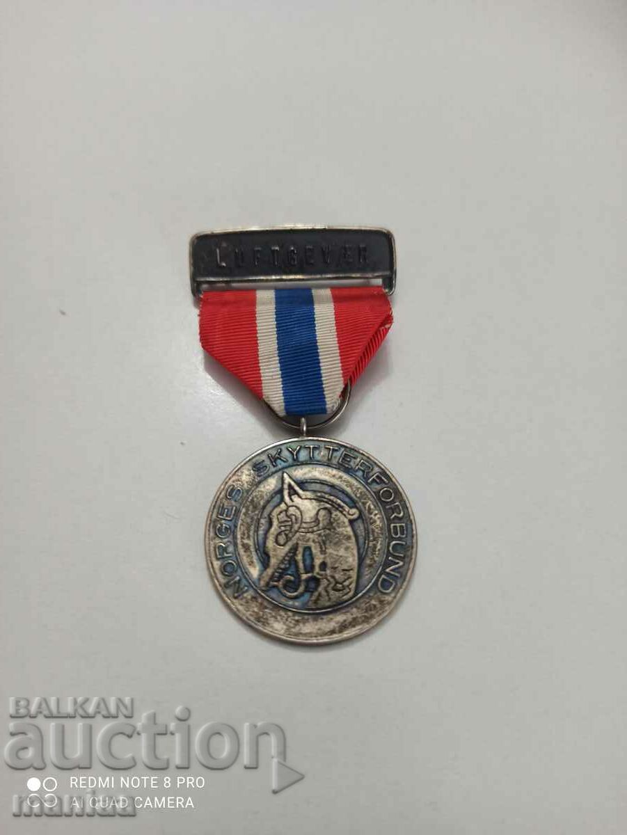 Norwegian Silver Medal with mark - 7 Norwegian Silver Medal with mark - 7