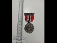 Medalia de argint norvegiană cu marcaj