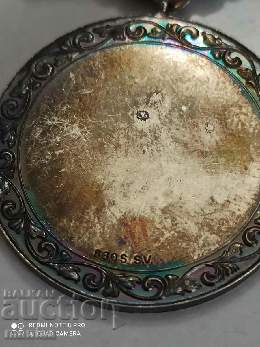 Norwegian Silver Medal with mark - 5 Norwegian Silver Medal with mark - 5