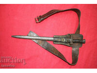 French Berthier bayonet. Complete with loop and original belt.