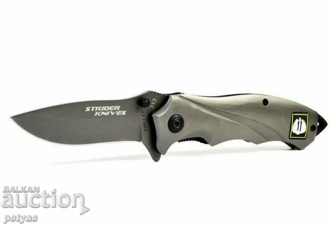 Изцяло метален сгъваем нож STRIDER KNIVES - модел 313