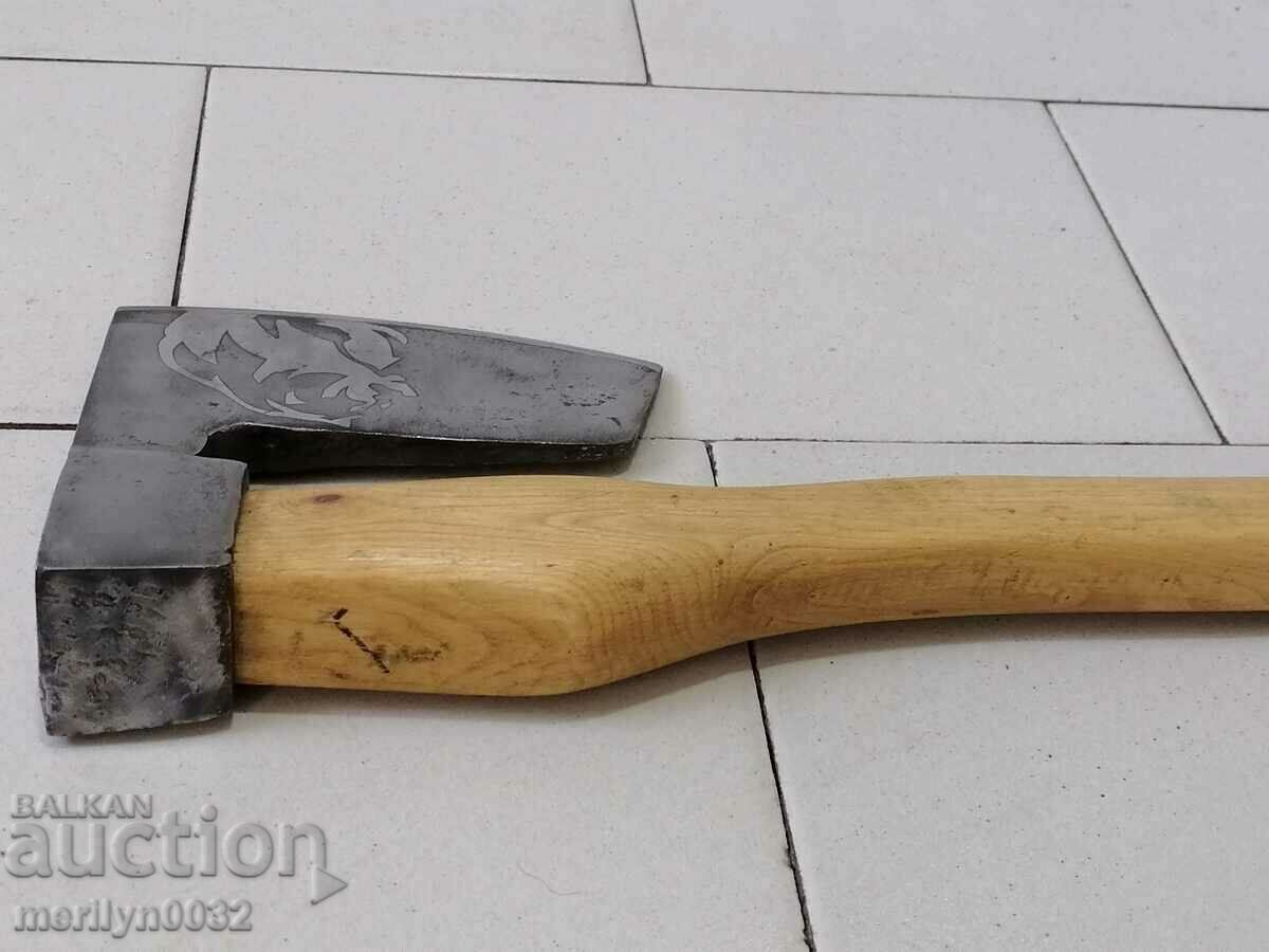 Old ax with sap 1970 NRB ax, satyr - 5