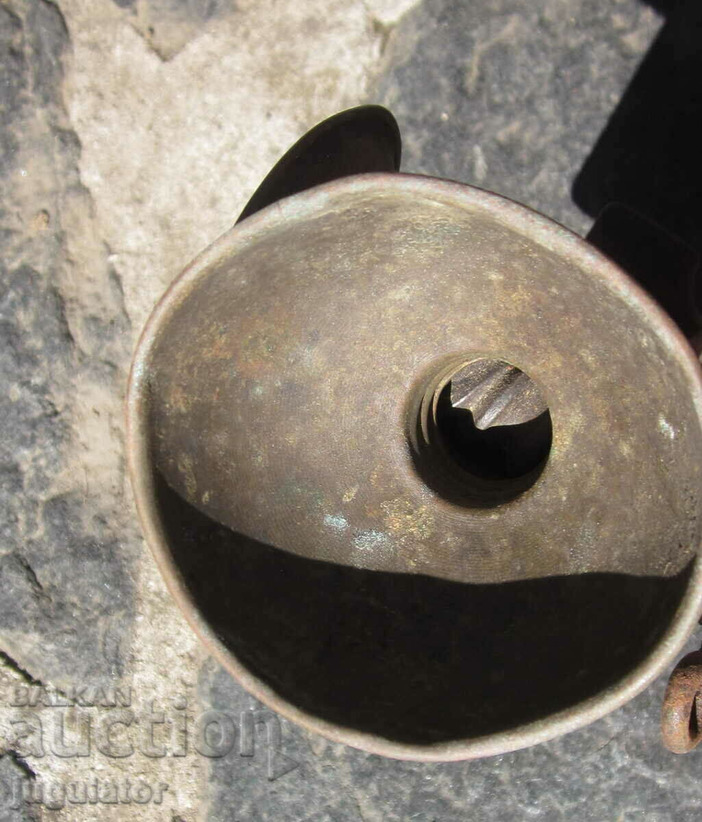 old marked cast iron mill vegetable grinder - 6