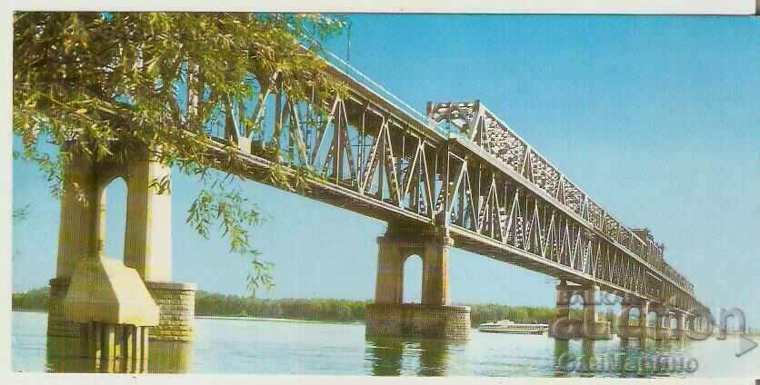 Картичка  България  Русе Мостът на дружбата 7*