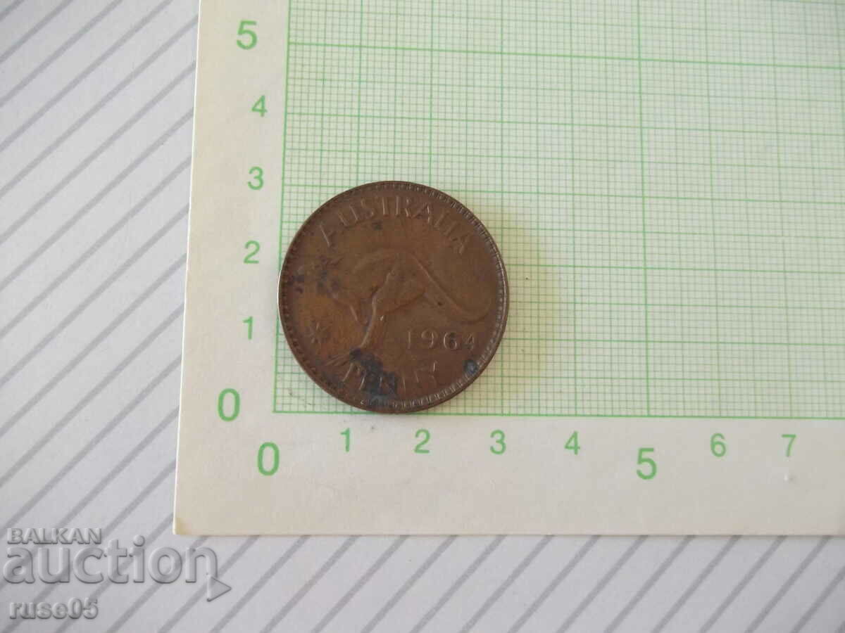 Монета "PENNY - AUSTRALIA - 1964 г."