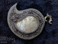 Renaissance Silver Forged Filigree Pafti Pafta Costume