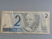 Bancnotă - Brazilia - 2 reale | 1999 - 2001