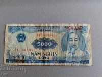 Банкнота - Виетнам - 5000 донги | 1991г.